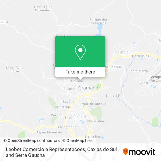 Leobet Comercio e Representacoes map