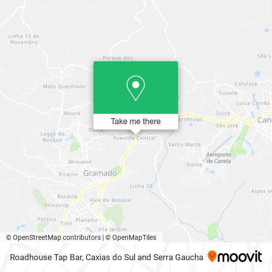 Roadhouse Tap Bar map