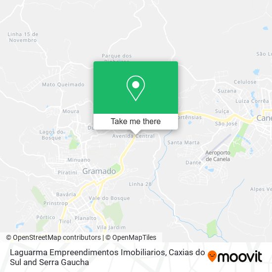 Mapa Laguarma Empreendimentos Imobiliarios