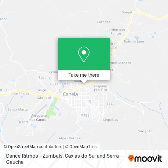 Dance Ritmos +Zumbals map