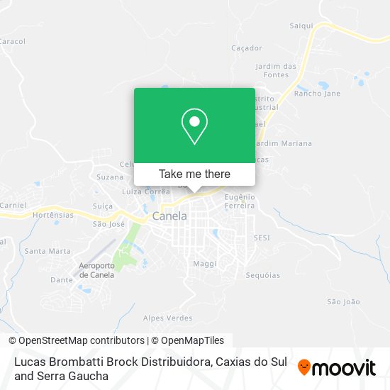 Lucas Brombatti Brock Distribuidora map