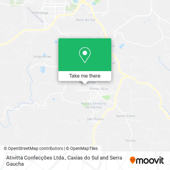 Mapa Ativittá Confecções Ltda.