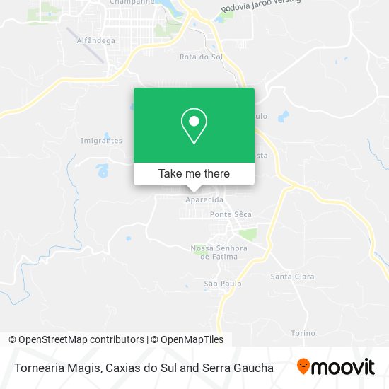 Tornearia Magis map