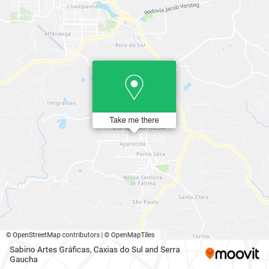 Sabino Artes Gráficas map