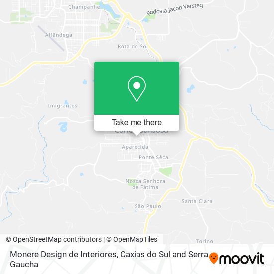 Monere Design de Interiores map