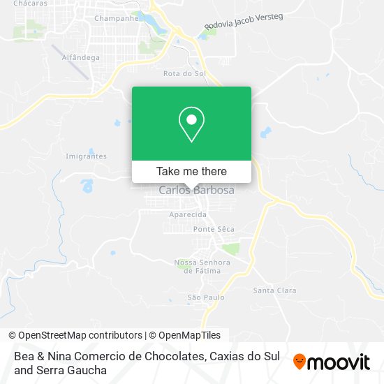Bea & Nina Comercio de Chocolates map