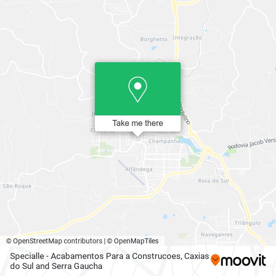 Specialle - Acabamentos Para a Construcoes map