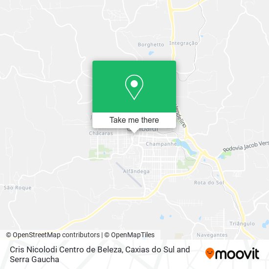 Cris Nicolodi Centro de Beleza map