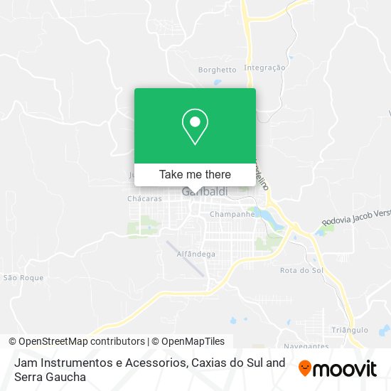 Jam Instrumentos e Acessorios map