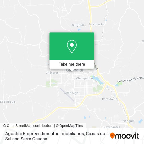 Agostini Empreendimentos Imobiliarios map