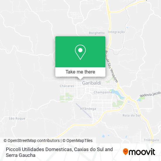 Piccoli Utilidades Domesticas map