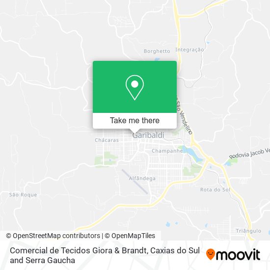 Comercial de Tecidos Giora & Brandt map