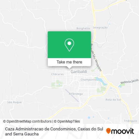 Caza Administracao de Condominios map