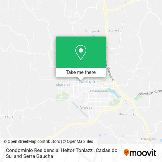 Condominio Residencial Heitor Toniazzi map