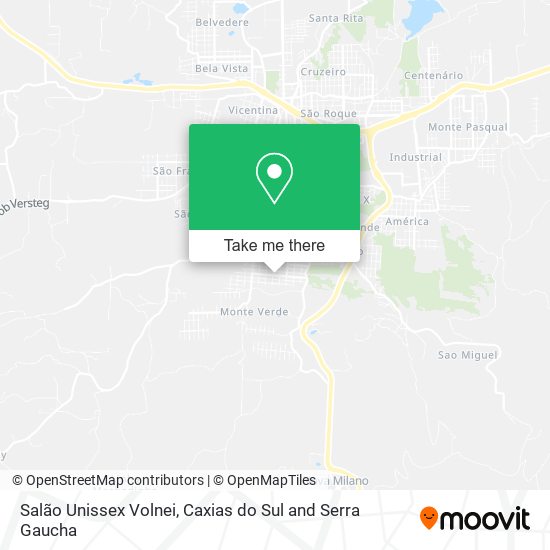 Salão Unissex Volnei map