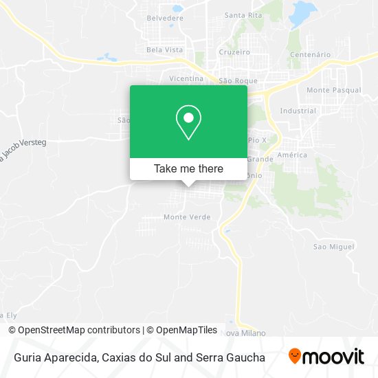 Guria Aparecida map