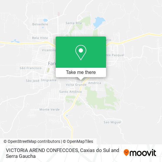 VICTORIA AREND CONFECCOES map