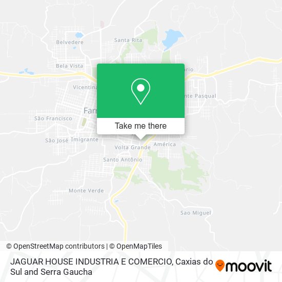 JAGUAR HOUSE INDUSTRIA E COMERCIO map