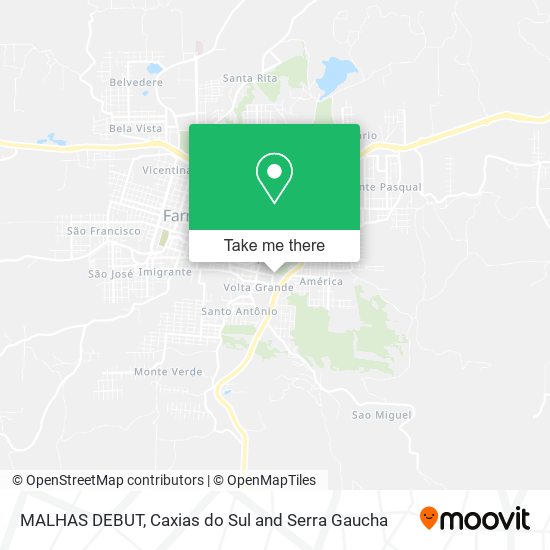MALHAS DEBUT map