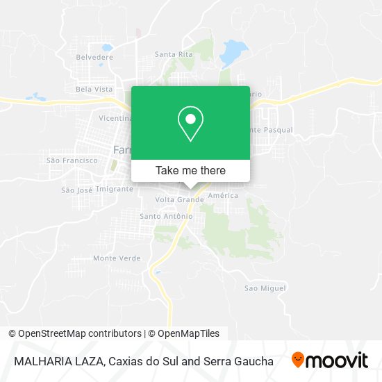 MALHARIA LAZA map