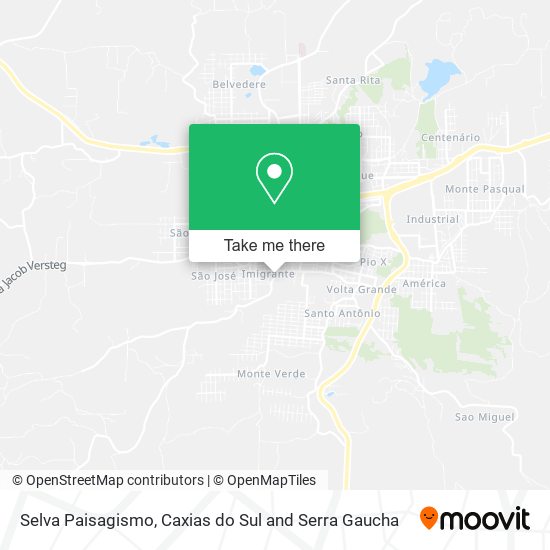 Selva Paisagismo map