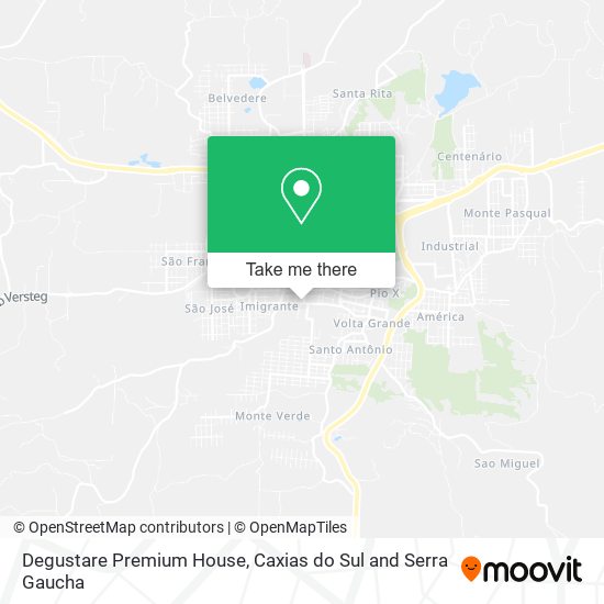 Degustare Premium House map