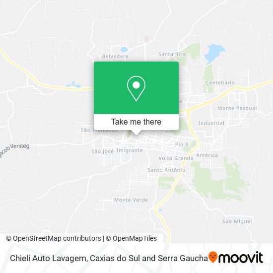 Chieli Auto Lavagem map