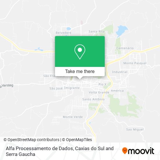 Alfa Processamento de Dados map
