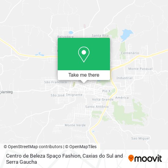 Centro de Beleza Spaço Fashion map