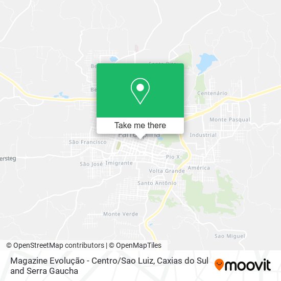 Magazine Evolução - Centro / Sao Luiz map