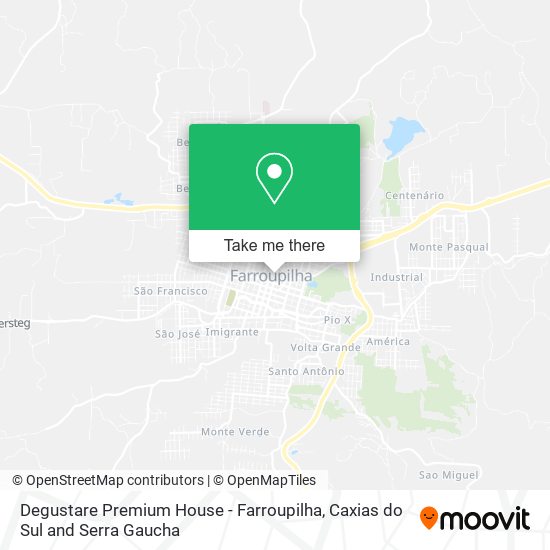 Degustare Premium House - Farroupilha map