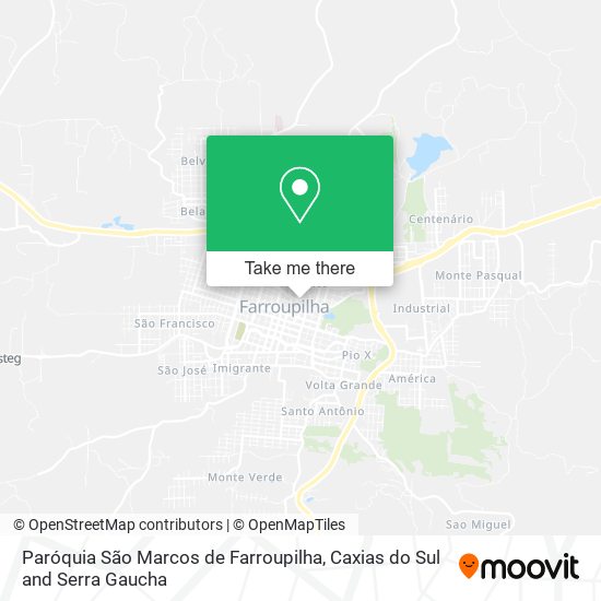 Paróquia São Marcos de Farroupilha map