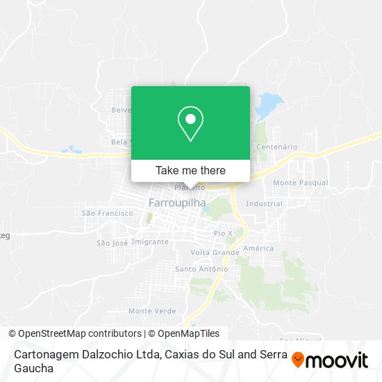 Cartonagem Dalzochio Ltda map