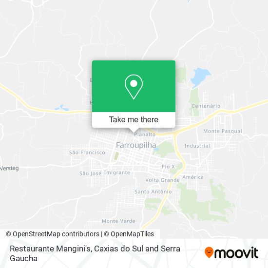 Restaurante Mangini's map