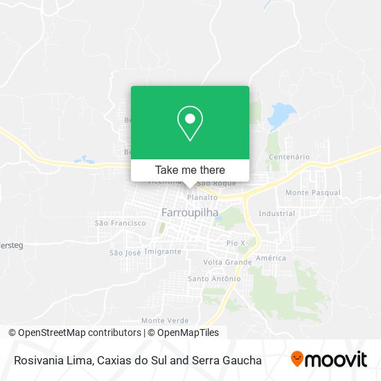 Rosivania Lima map