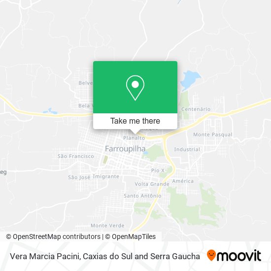 Vera Marcia Pacini map