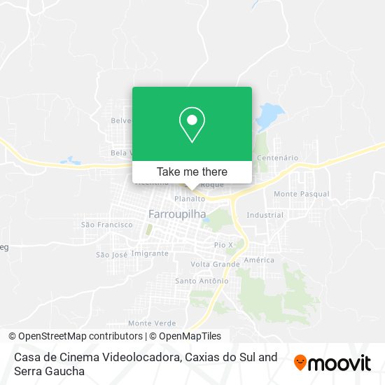 Casa de Cinema Videolocadora map