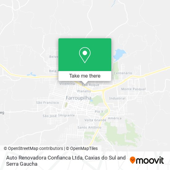 Auto Renovadora Confianca Ltda map
