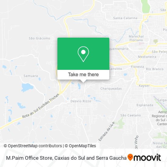 M.Paim Office Store map