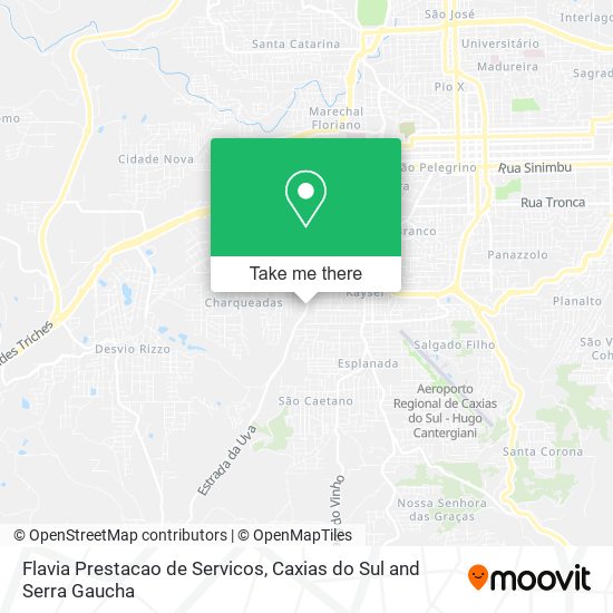 Flavia Prestacao de Servicos map