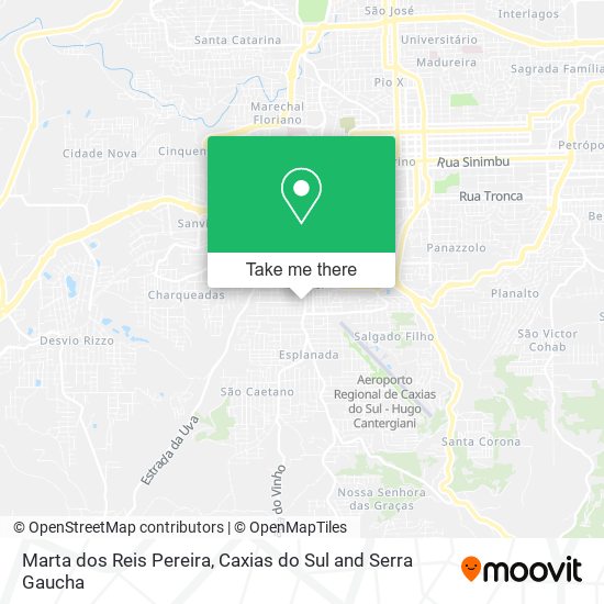 Marta dos Reis Pereira map