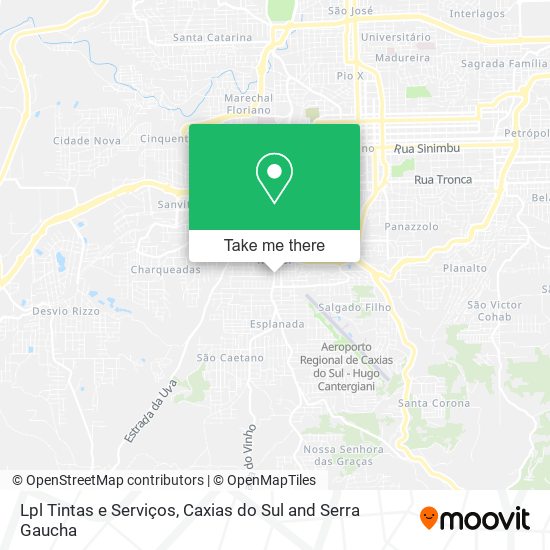 Lpl Tintas e Serviços map