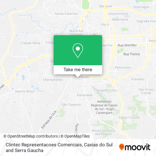 Mapa Clintec Representacoes Comerciais