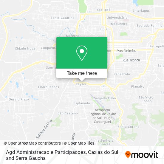 Agd Administracao e Participacoes map