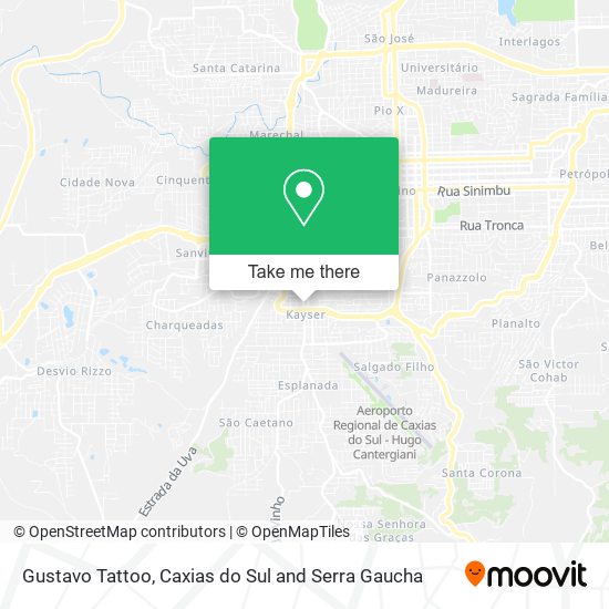 Gustavo Tattoo map