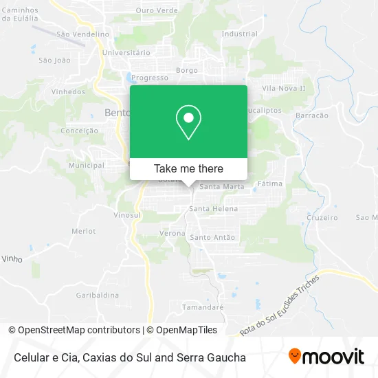 Celular e Cia map