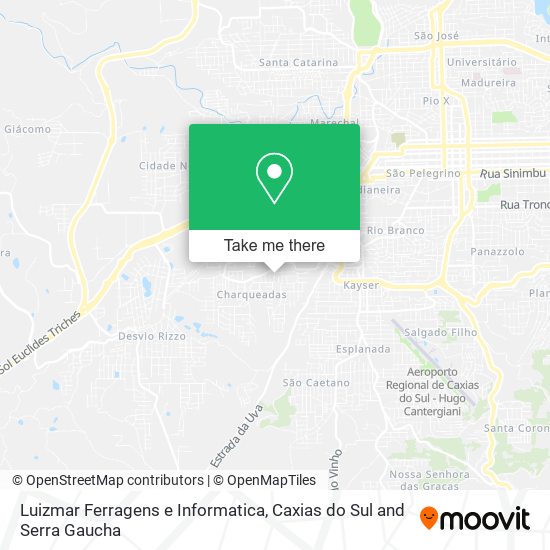 Luizmar Ferragens e Informatica map