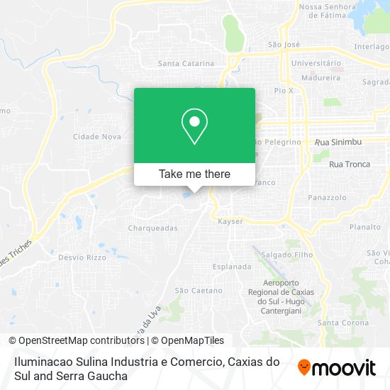 Iluminacao Sulina Industria e Comercio map