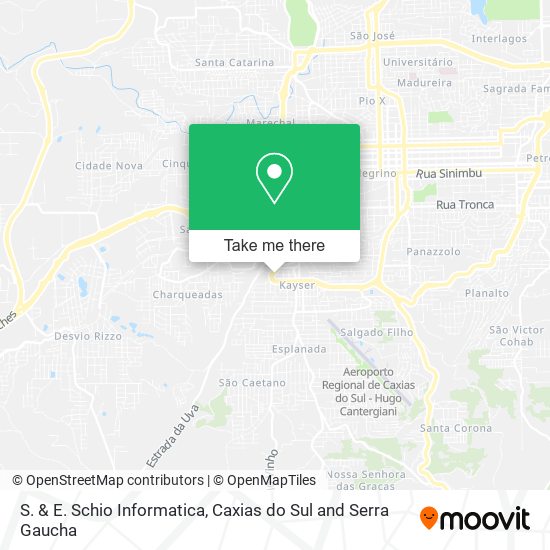S. & E. Schio Informatica map