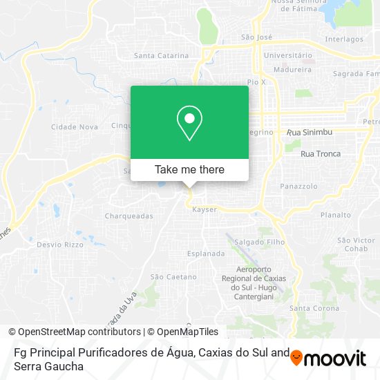 Mapa Fg Principal Purificadores de Água